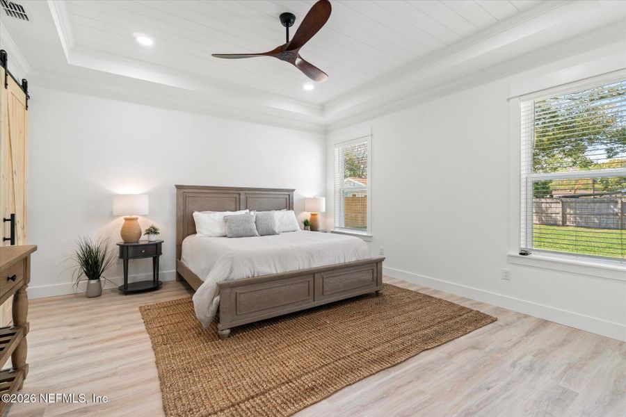 Furnished interior view inside a new home in , Jacksonville Beach (Image 10). Furnished interior view inside a new home in , Jacksonville Beach (Image 10).