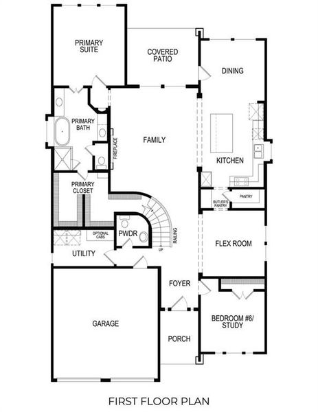 2D floor plan layout of this home in Inspiration, Lucas, TX (Image 5). 2D floor plan layout of this home in Inspiration, Lucas, TX (Image 5).