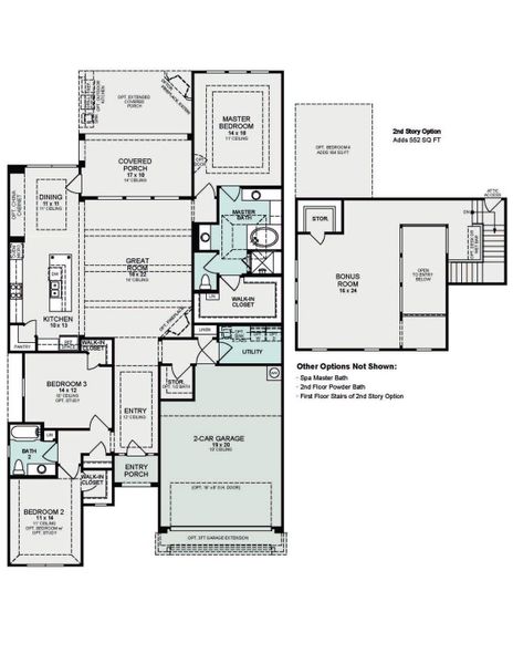 Cambridge Floor Plan in Audobon 60's, Magnolia | Sitterle Homes Cambridge Floor Plan in Audobon 60's, Magnolia | Sitterle Homes