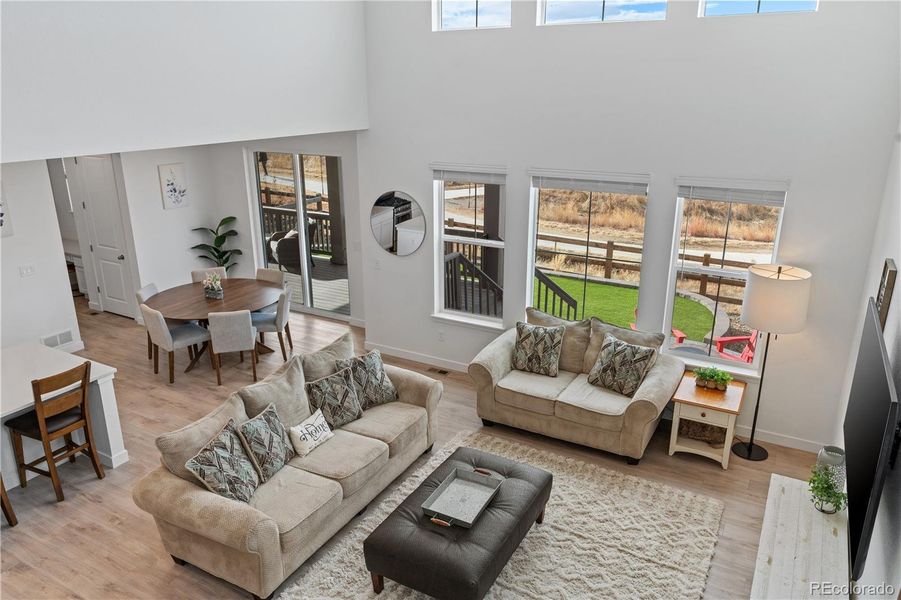 Furnished interior view inside a new home in , Erie (Image 33). Furnished interior view inside a new home in , Erie (Image 33).