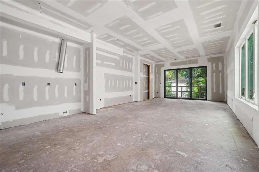In-progress construction of a new home in , Atlanta, GA (Image 12).