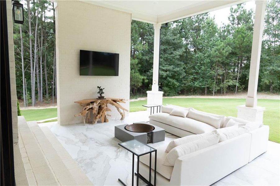 Furnished interior view inside a new home in , Stockbridge (Image 17).