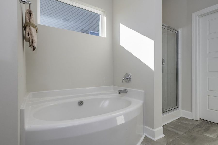 Representative furnished interior of a home built from the The Hunter by Cothran Homes in Holly Ridge, Greenville (Image 12).