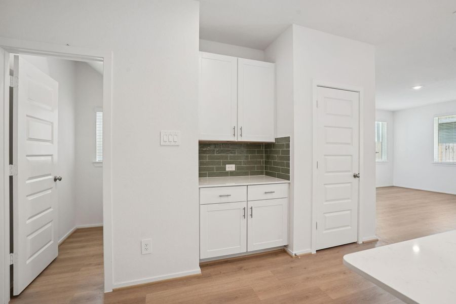 Furnished interior view inside a new home in Kemah Crossing - City Series, Kemah (Image 19).