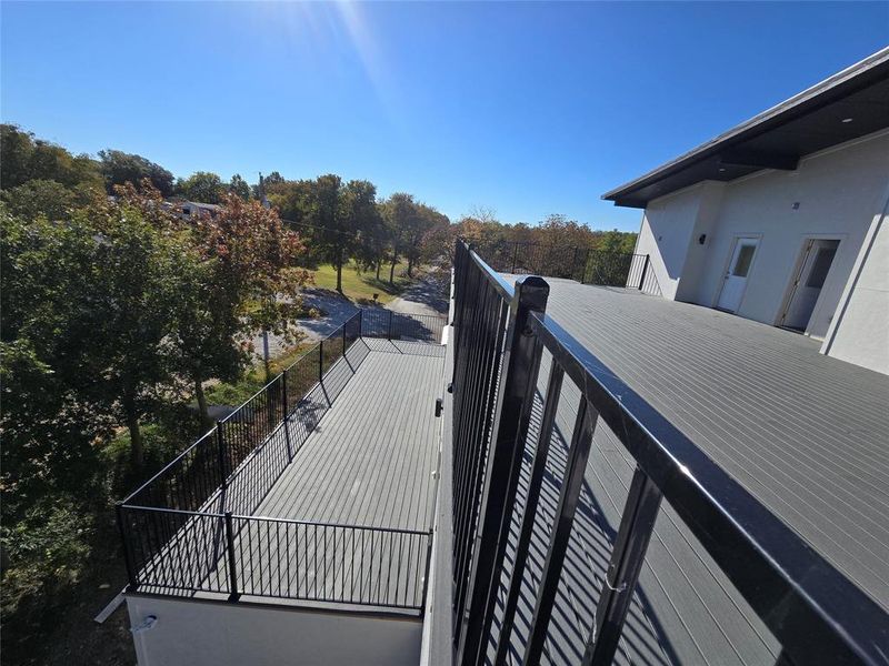 Exterior details and patio area of a home in , Pottsboro (Image 25).
