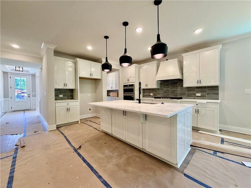 In-progress construction of a new home in Arbor West, Dawsonville, GA (Image 13).