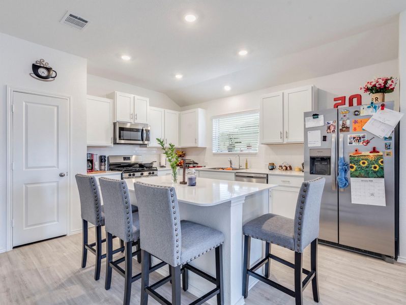 Furnished interior view inside a new home in Woodfield Preserve, Georgetown (Image 7).