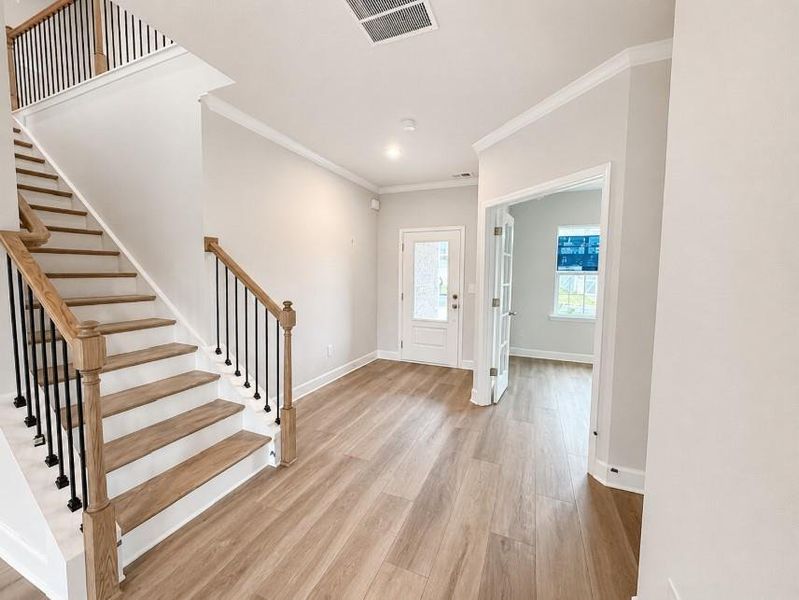 Spacious, unfurnished interior of a new home in Berkeley Mill, Cumming (Image 10). Spacious, unfurnished interior of a new home in Berkeley Mill, Cumming (Image 10).