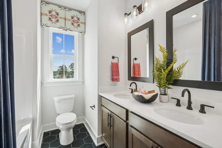 Furnished interior view inside a new home in Holding Village, Wake Forest (Image 15).