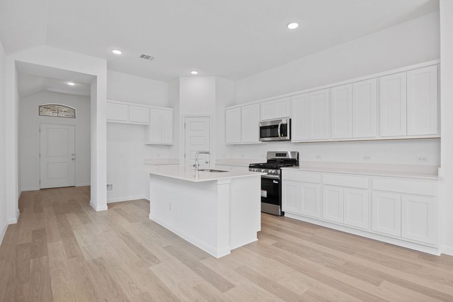 Furnished interior view inside a new home in Trinity Ranch, Elgin (Image 9).