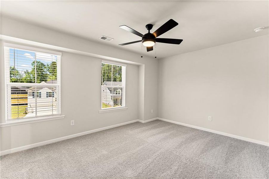 Spacious, unfurnished interior of a new home in Watermist at Mirror Lake, Villa Rica (Image 10). Spacious, unfurnished interior of a new home in Watermist at Mirror Lake, Villa Rica (Image 10).