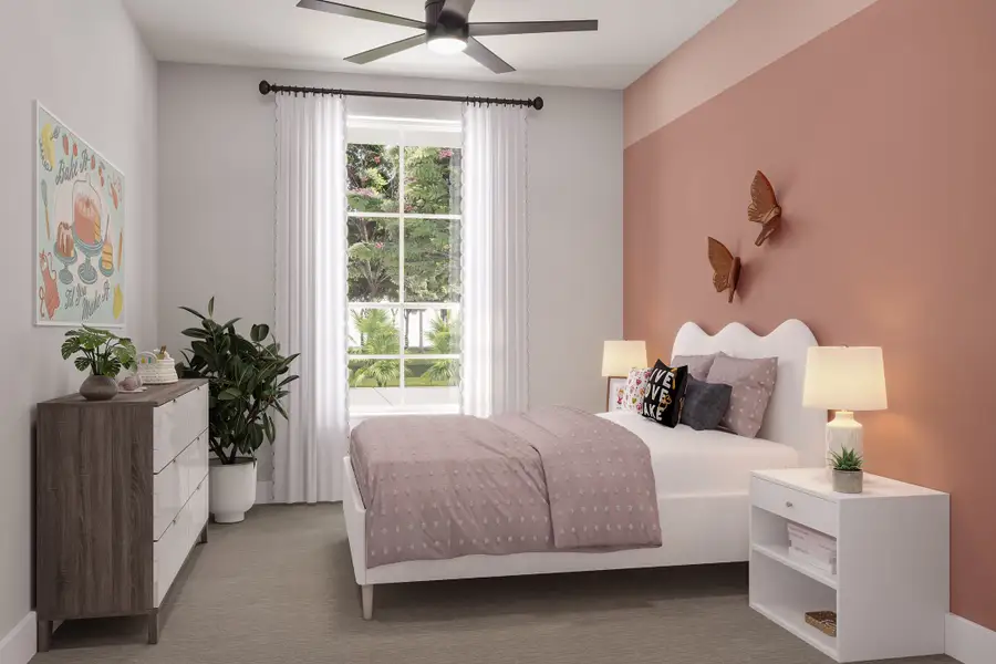 Furnished interior view inside a new home in Trillium, Richmond (Image 15).