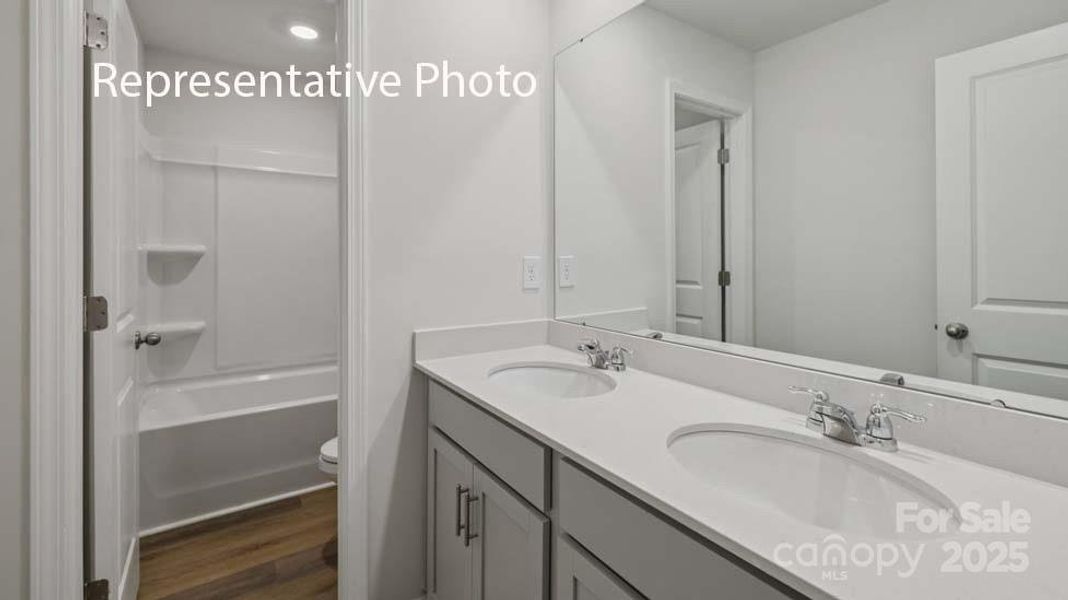 Furnished interior view inside a new home in Nolen Farm, Gastonia (Image 2).