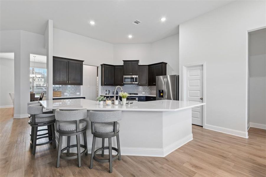 Furnished interior view inside a new home in , Greenville (Image 8).