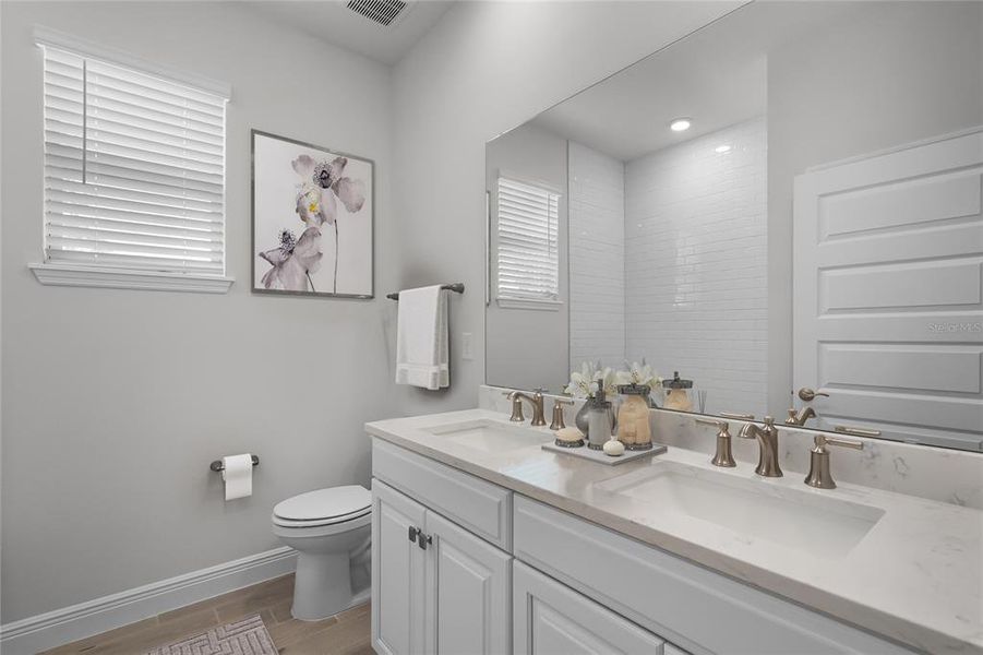 Furnished interior view inside a new home in Waterleigh, Winter Garden (Image 10). Furnished interior view inside a new home in Waterleigh, Winter Garden (Image 10).