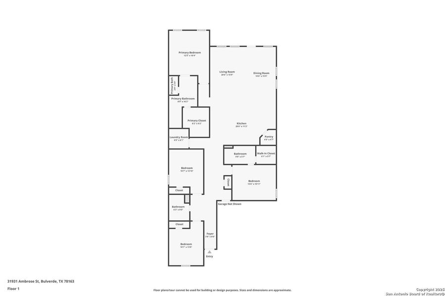 2D floor plan layout of this home in Hidden Trails: Coastline Collection, Bulverde, TX (Image 3). 2D floor plan layout of this home in Hidden Trails: Coastline Collection, Bulverde, TX (Image 3).