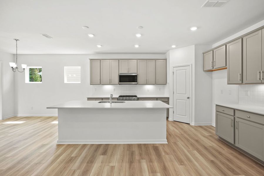 Furnished interior view inside a new home in Michaux Gardens, Belmont (Image 37). Furnished interior view inside a new home in Michaux Gardens, Belmont (Image 37).