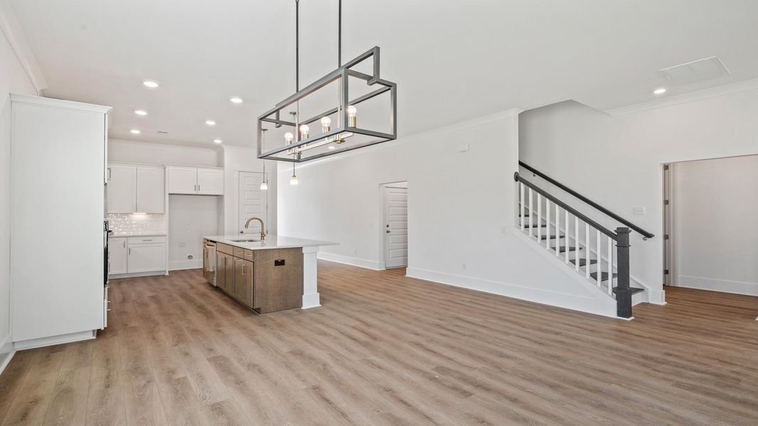 Furnished interior view inside a new home in Pamlico Terrace, Awendaw (Image 13). Furnished interior view inside a new home in Pamlico Terrace, Awendaw (Image 13).