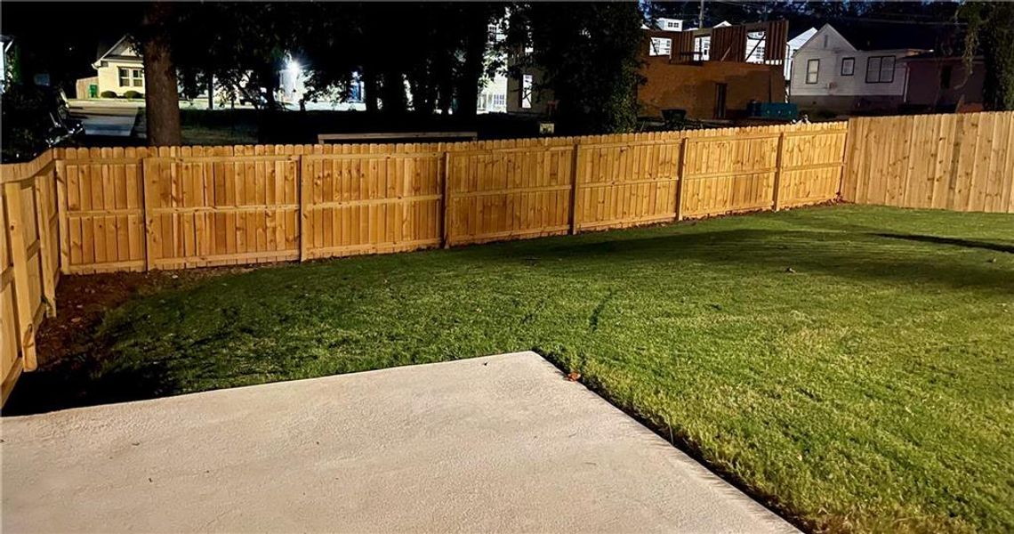 Exterior details and patio area of a home in , Hapeville (Image 4).