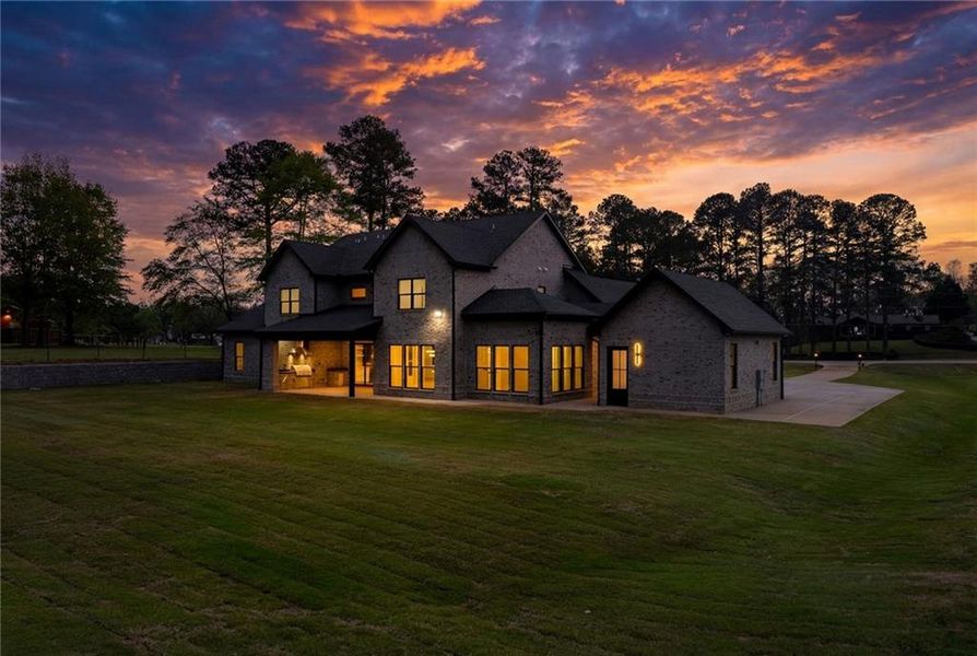 Front exterior of a new home in , Monroe, GA, highlighting curb appeal (Image 31). Front exterior of a new home in , Monroe, GA, highlighting curb appeal (Image 31).