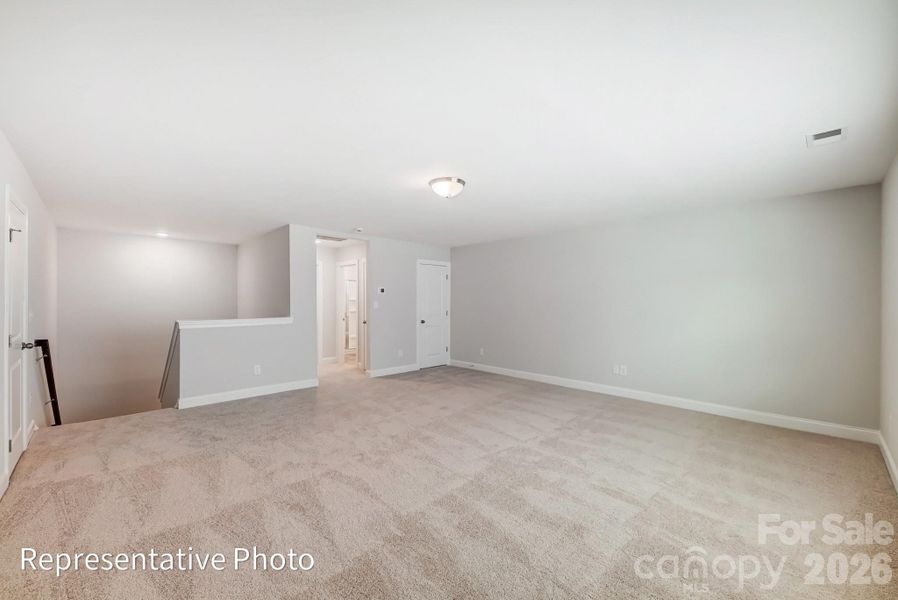 Spacious, unfurnished interior of a new home in Heritage - 55+ Community, Indian Trail (Image 34).