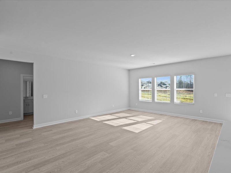 Spacious, unfurnished interior of a new home in The Farm at Wells Creek - Signature Collection, Gray Court (Image 10).