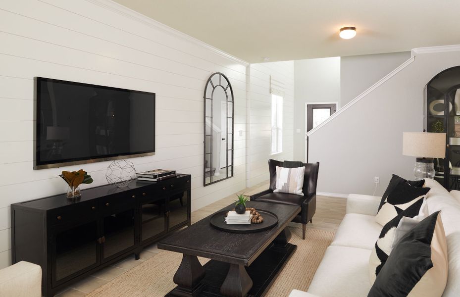 Representative furnished interior of a home built from the Springfield by Centex in Pinara Pines, Conroe (Image 7). Representative furnished interior of a home built from the Springfield by Centex in Pinara Pines, Conroe (Image 7).