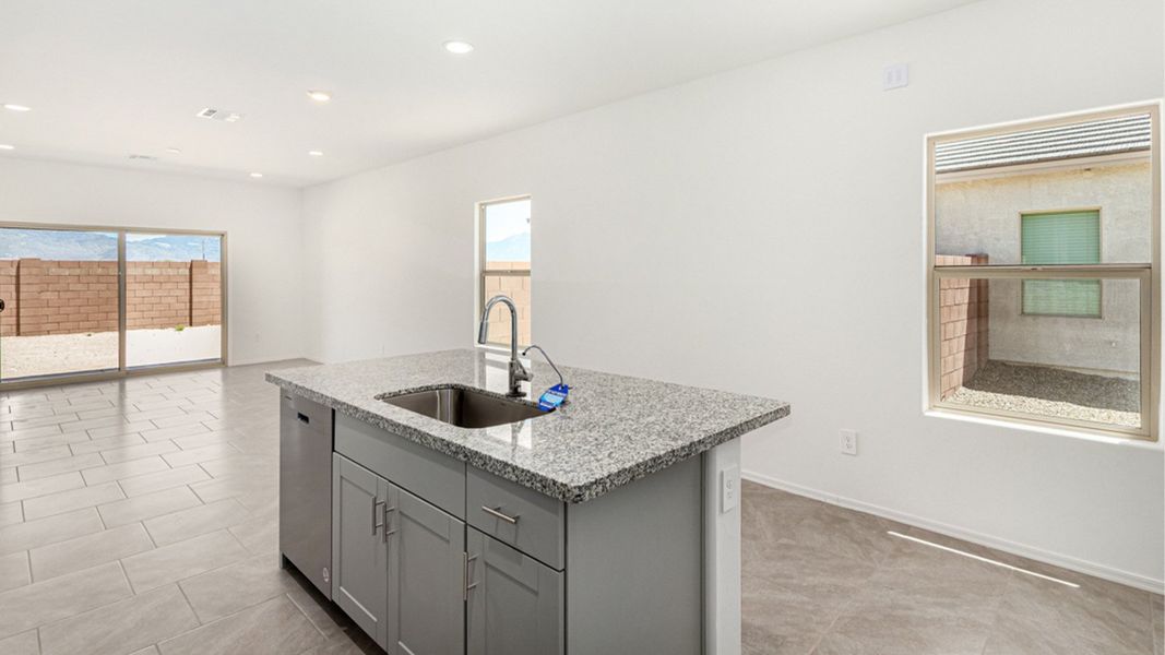 Furnished interior view inside a new home in Blackhawk, Tucson (Image 8). Furnished interior view inside a new home in Blackhawk, Tucson (Image 8).