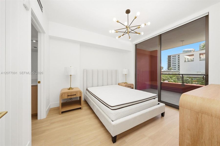 Furnished interior view inside a new home in , Miami (Image 6).