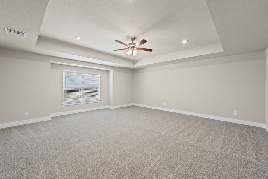 Representative unfurnished interior of a home built from the Amelyn by Omega Builders in Three Creeks, Belton (Image 12). Representative unfurnished interior of a home built from the Amelyn by Omega Builders in Three Creeks, Belton (Image 12).