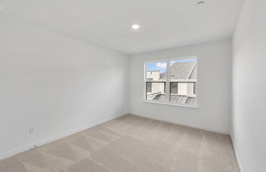 Spacious, unfurnished interior of a new home in Monarch on Main, Round Rock (Image 10). Spacious, unfurnished interior of a new home in Monarch on Main, Round Rock (Image 10).