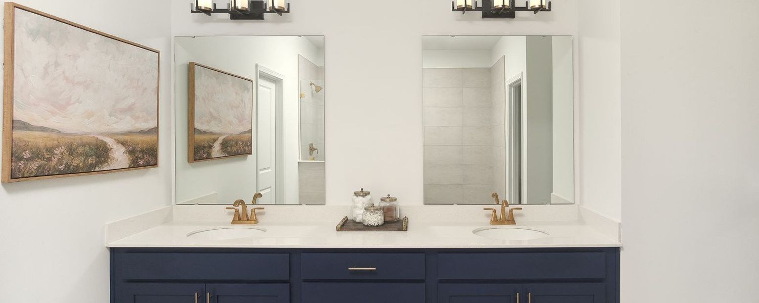 Representative interior finishes for a home built from the Palermo by Ashton Woods in Blue Heron Retreat: Oasis Series, Little River (Image 14).