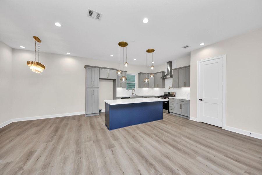 Furnished interior view inside a new home in , Houston (Image 6). Furnished interior view inside a new home in , Houston (Image 6).