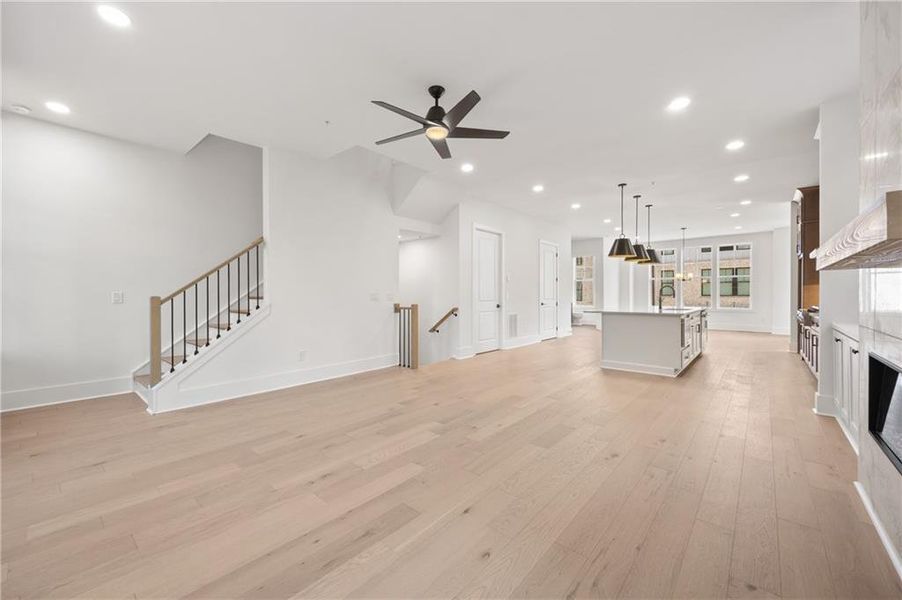 Spacious, unfurnished interior of a new home in , Atlanta (Image 55). Spacious, unfurnished interior of a new home in , Atlanta (Image 55).