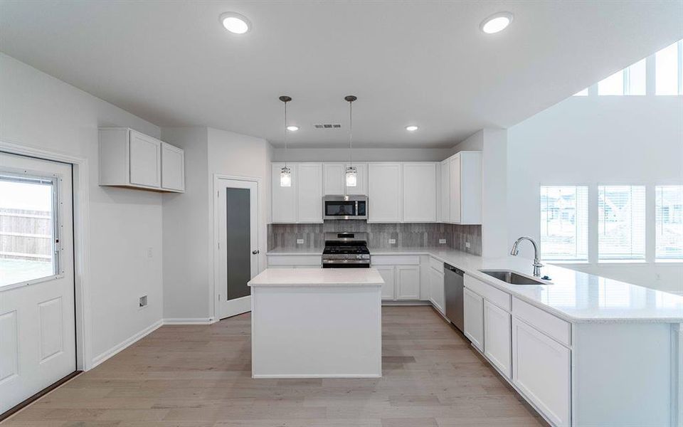Furnished interior view inside a new home in Sagebrook, Lantana (Image 3). Furnished interior view inside a new home in Sagebrook, Lantana (Image 3).
