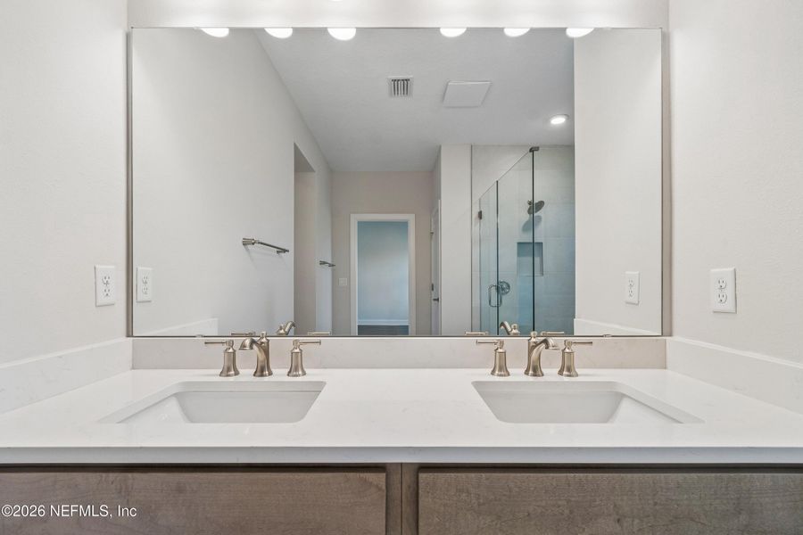 Close-up of interior finishes inside a home in Granville at eTown 38', Jacksonville (Image 14).