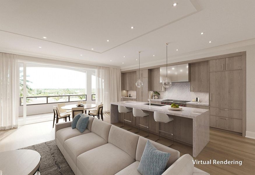 Furnished interior view inside a new home in Caretta, Juno Beach (Image 7). Furnished interior view inside a new home in Caretta, Juno Beach (Image 7).