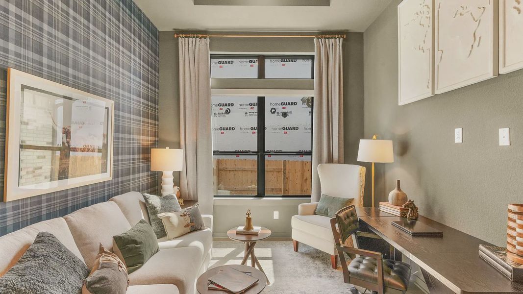 Furnished interior view inside a new home in Newhaven, Manor (Image 11).