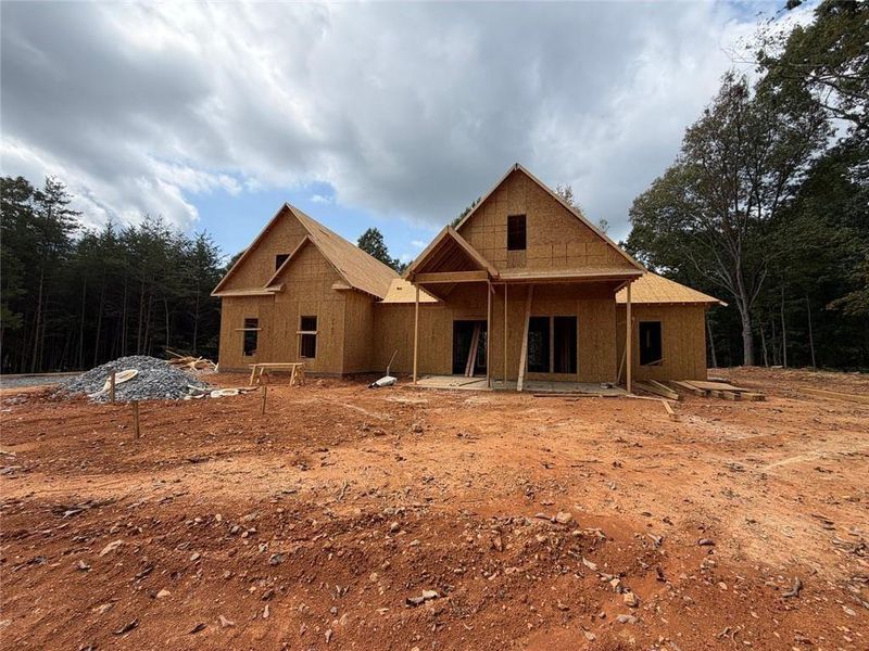 In-progress construction of a new home in , White, GA (Image 41).