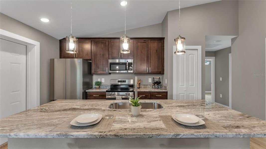 Furnished interior view inside a new home in , Bartow (Image 13). Furnished interior view inside a new home in , Bartow (Image 13).