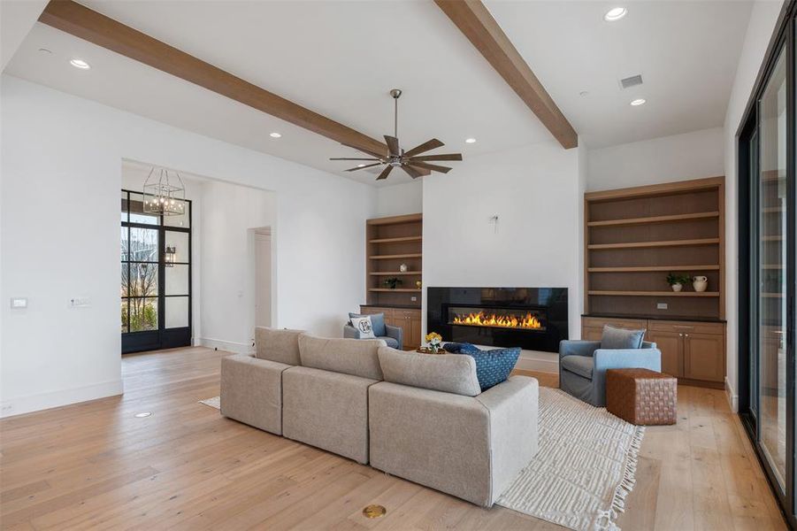 Furnished interior view inside a new home in , Malakoff (Image 16).