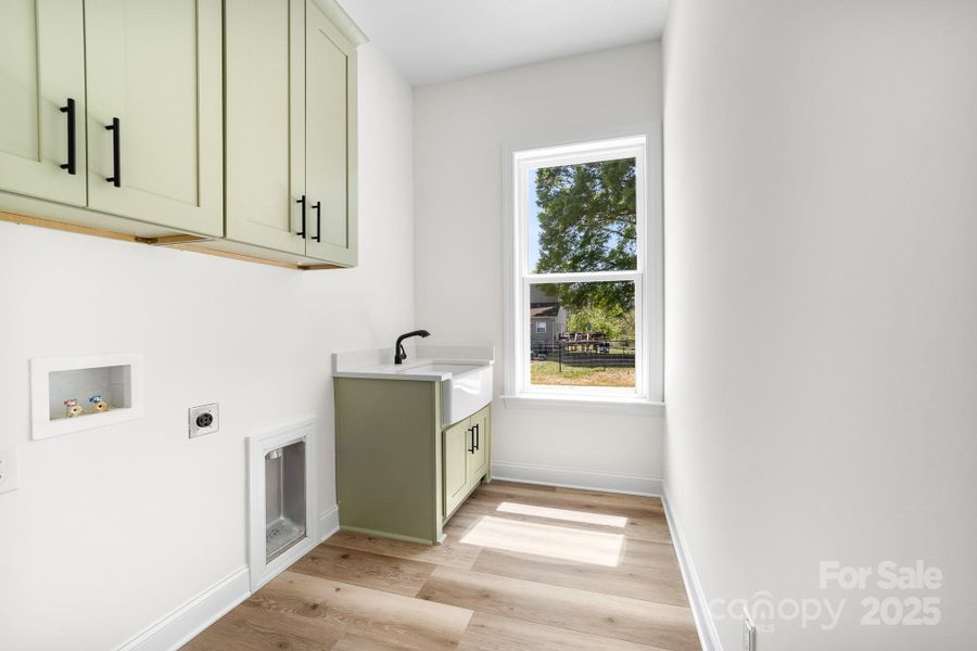 Furnished interior view inside a new home in , Bessemer City (Image 15).