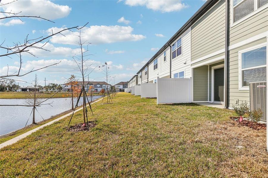 Exterior details and patio area of a home in Montague Chase, Tampa (Image 8).