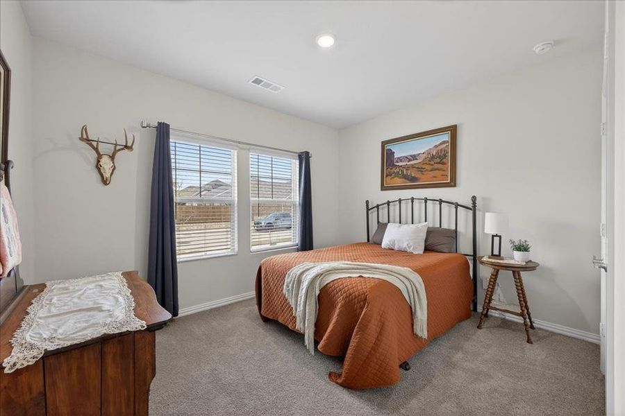 Furnished interior view inside a new home in Tesoro at Chisholm Trail Ranch, Crowley (Image 17).