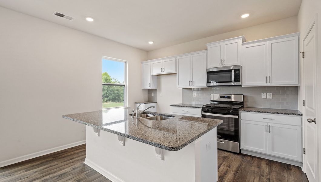 Furnished interior view inside a new home in Foxbank, Gray Court (Image 10).