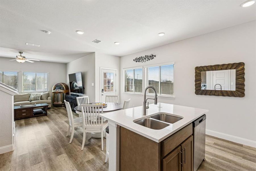 Furnished interior view inside a new home in , Wylie (Image 12).