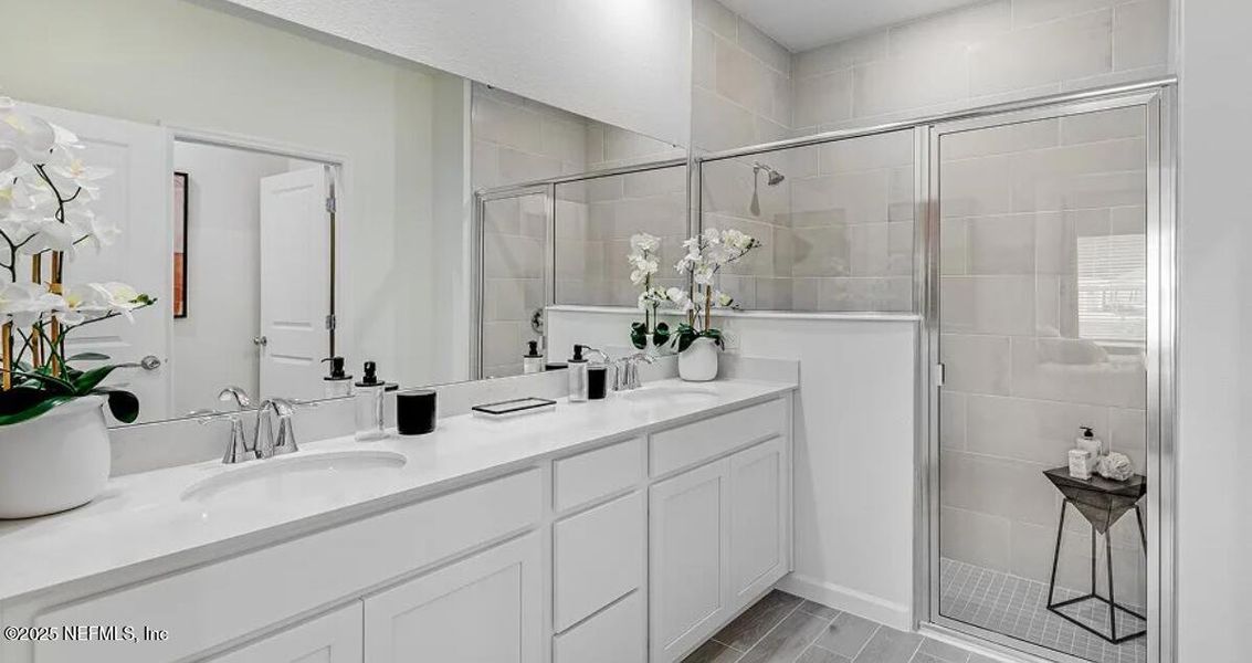 Furnished interior view inside a new home in , St. Augustine (Image 8).