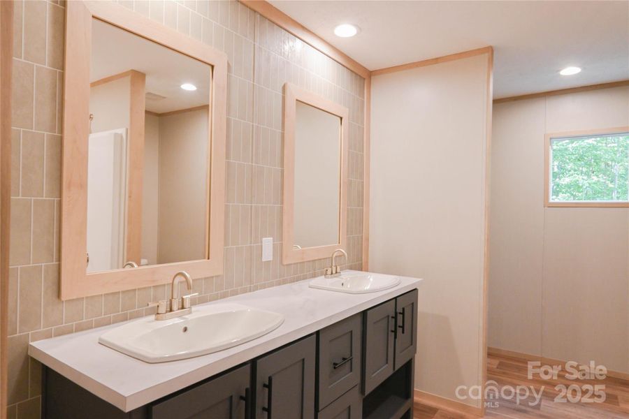 Furnished interior view inside a new home in , Clover (Image 7).