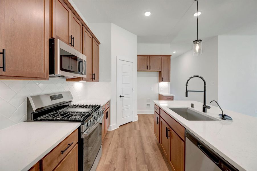 Furnished interior view inside a new home in Sorella, Tomball (Image 9).