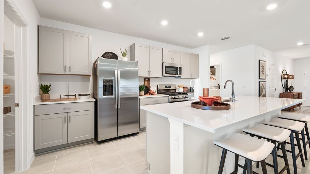 Furnished interior view inside a new home in Firethorn, Parrish (Image 5).